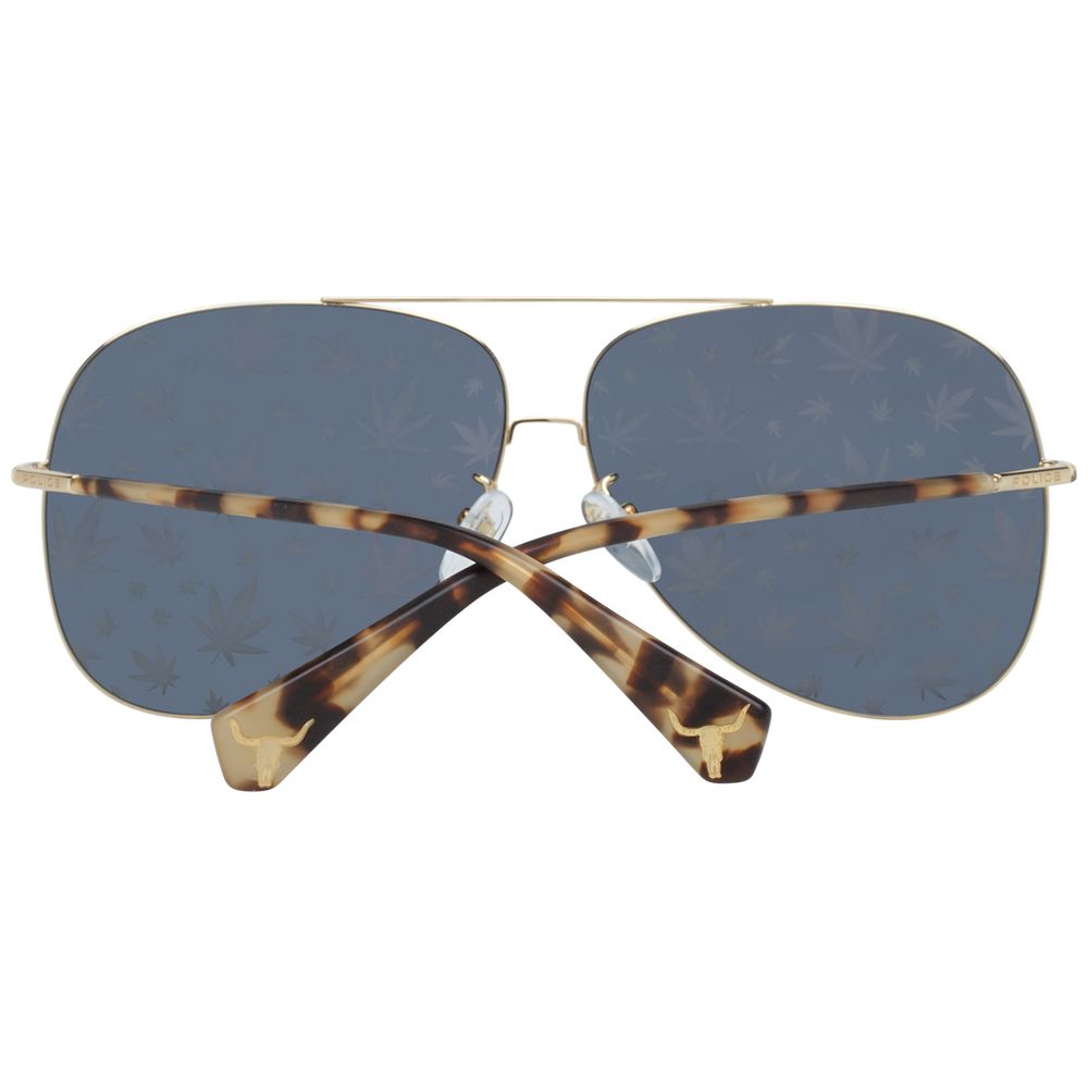 Police Gold Women Sunglasses