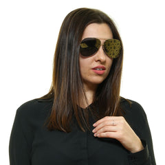 Police Gold Women Sunglasses