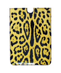 Dolce & Gabbana Chic Leopard Print Tablet Case