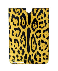 Dolce & Gabbana Chic Leopard Print Tablet Case