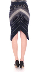 Alice Palmer Exclusive Knitted Skirt in Chic Multicolor