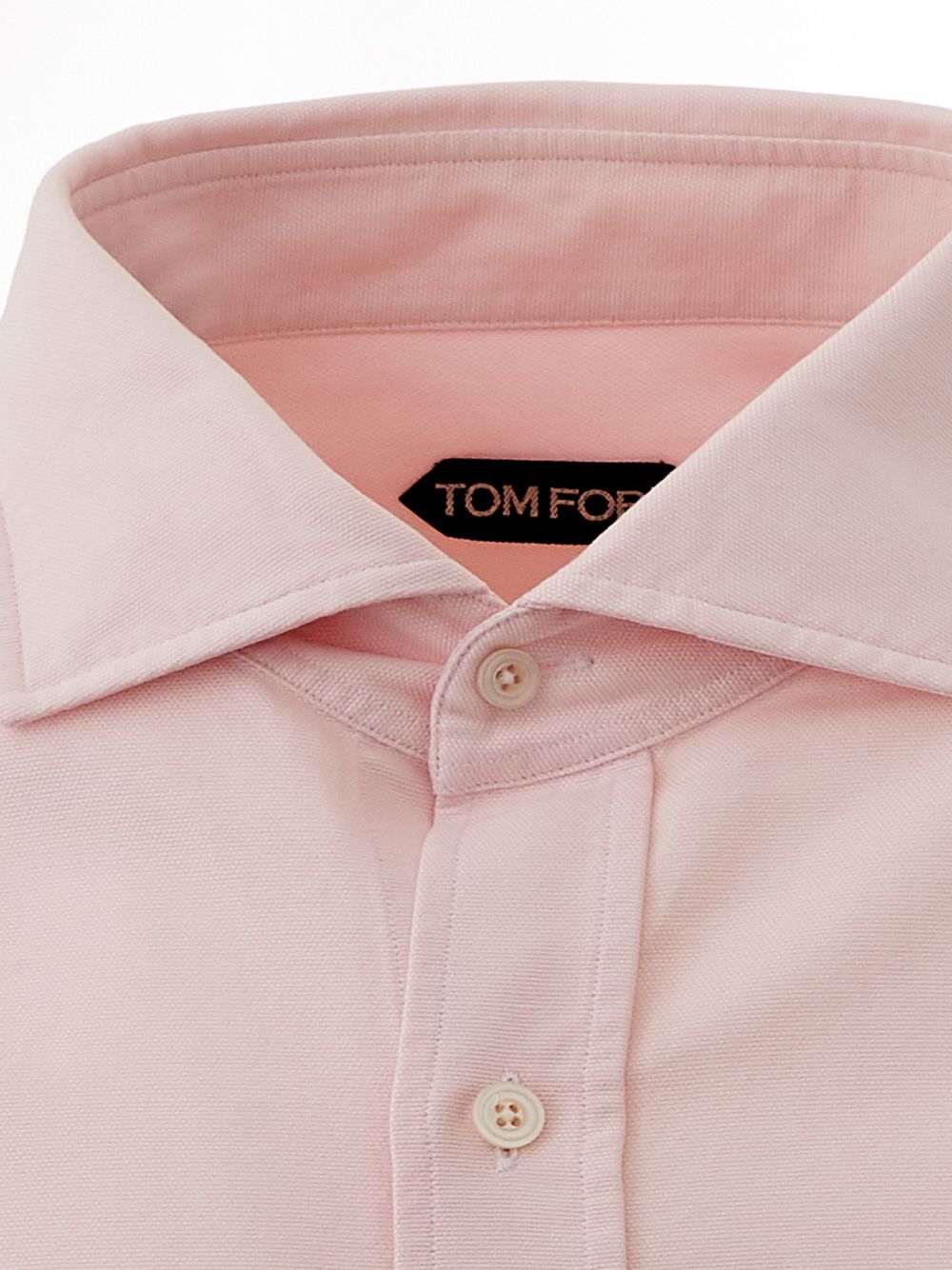 Tom Ford Pink Long Sleeves Regular Fit Shirt