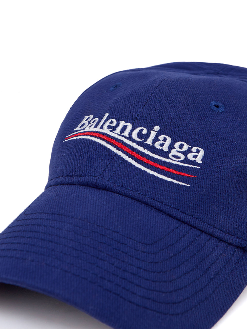 Balenciaga Blue Baseball 'Political' Cap