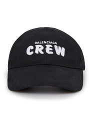 Balenciaga Balenciaga 'Crew' Embroidered Baseball Cap