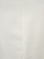 Lardini White Viscose Pencil Skirt