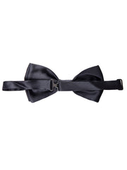 Dolce & Gabbana Dark Grey Silk Bow Tie