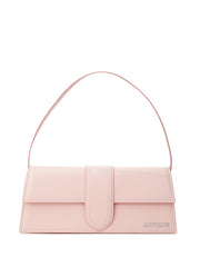 Jacquemus Pink Leather Le Bambino Long Shoulder Bag