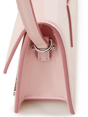 Jacquemus Pink Leather Le Bambino Long Shoulder Bag