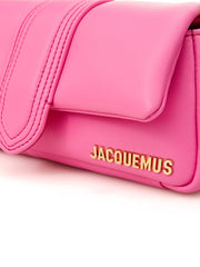Jacquemus Fuxia Leather Le Petite Bambimou Shoulder Bag