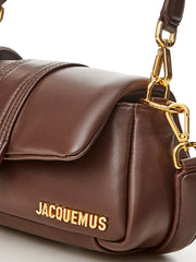 Jacquemus Brown Leather Le Petite Bambimou Shoulder Bag