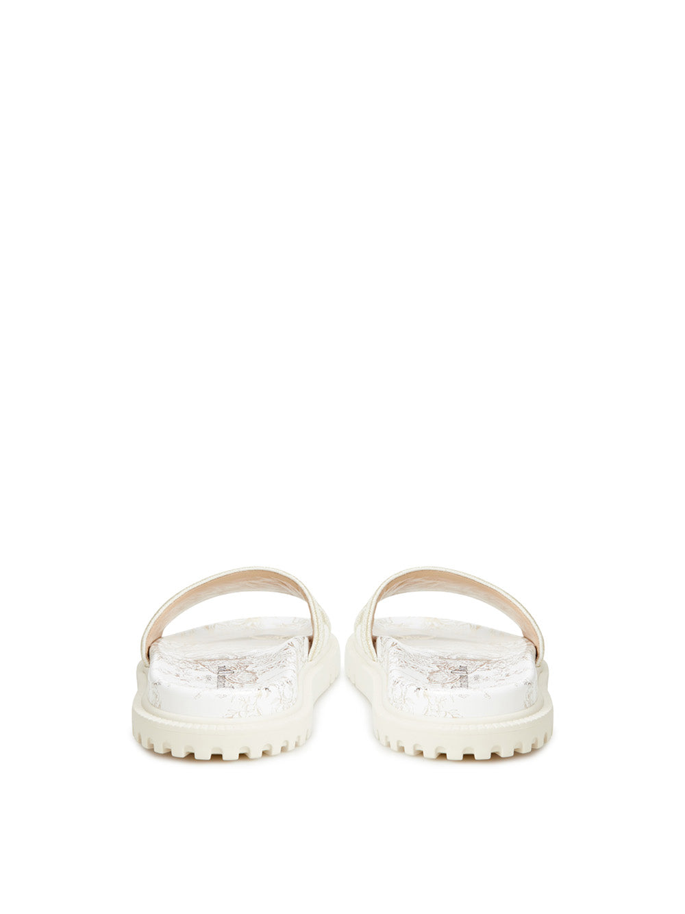 Dior Printed Dway Ivory Slipper