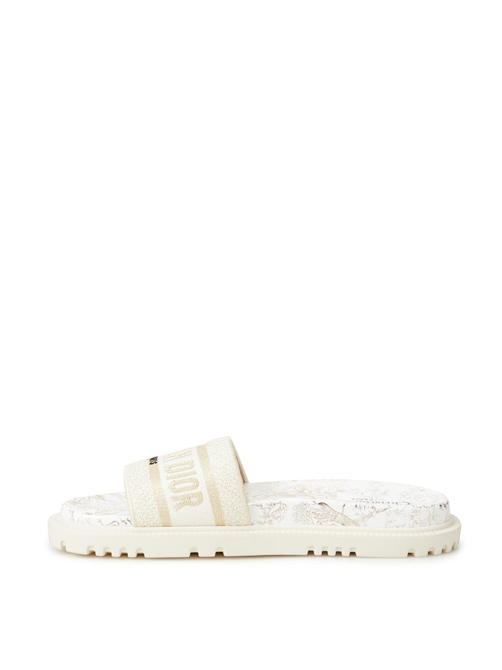 Dior Printed Dway Ivory Slipper