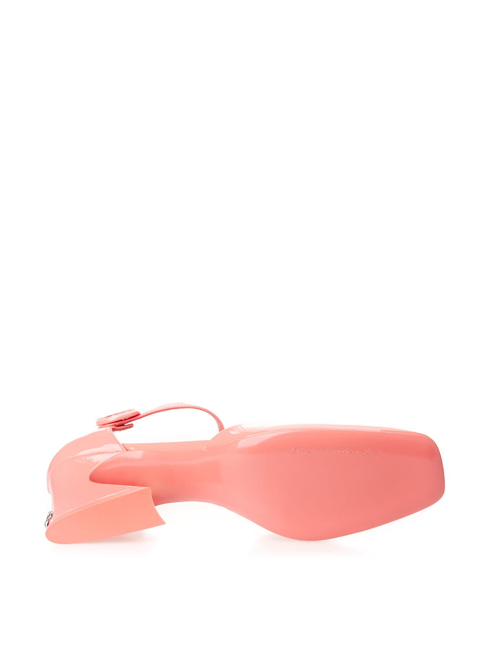 Dolce & Gabbana Pink Patent Leather Mary Jane Shoes