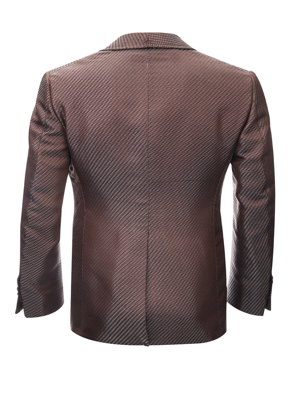 Tom Ford Brown bronze Silk Smoking Jacket