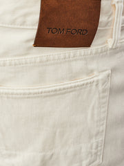 Tom Ford White Five Pockets Denim