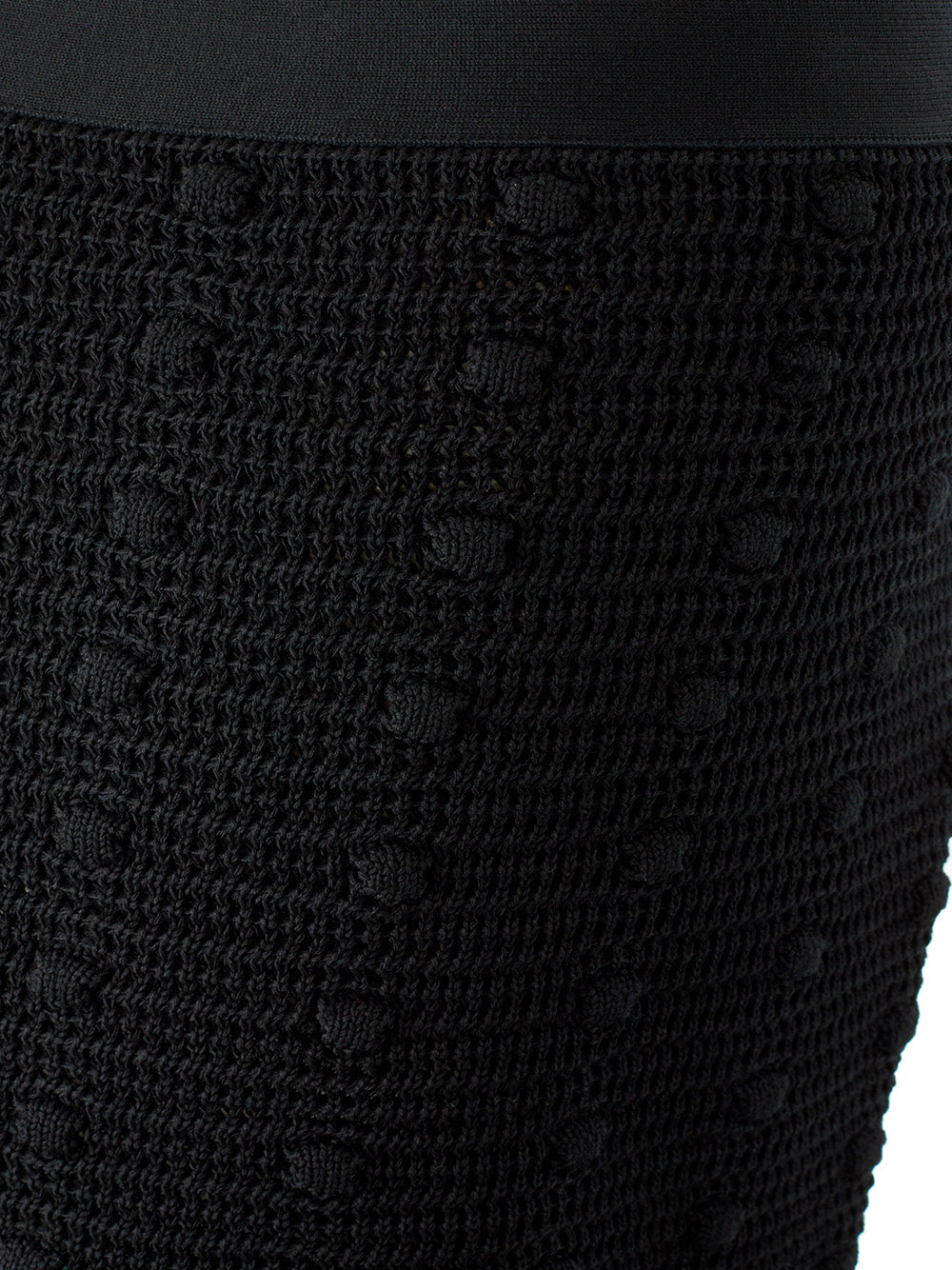 Bottega Veneta Knitted Black Skirt