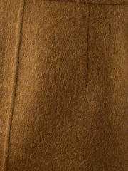 Bottega Veneta Brown Wool Mohair Skirt