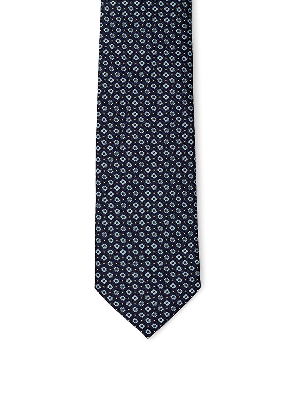 Ermenegildo Zegna Micro Printed Silk Tie