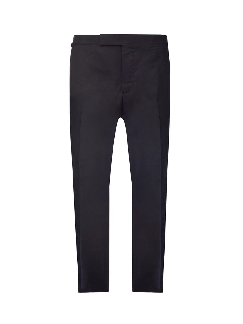 Tom Ford Black Wool Elegant Trousers