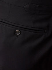 Tom Ford Black Wool Elegant Trousers