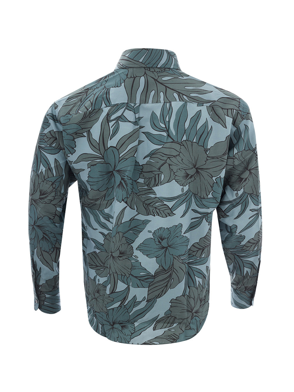 Tom Ford Dark Flower Print Relaxed Fit Shirt