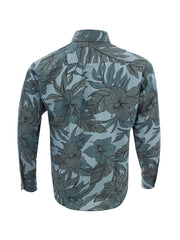 Tom Ford Dark Flower Print Relaxed Fit Shirt