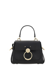 Chloé Black Calf Leather Tess Handbag