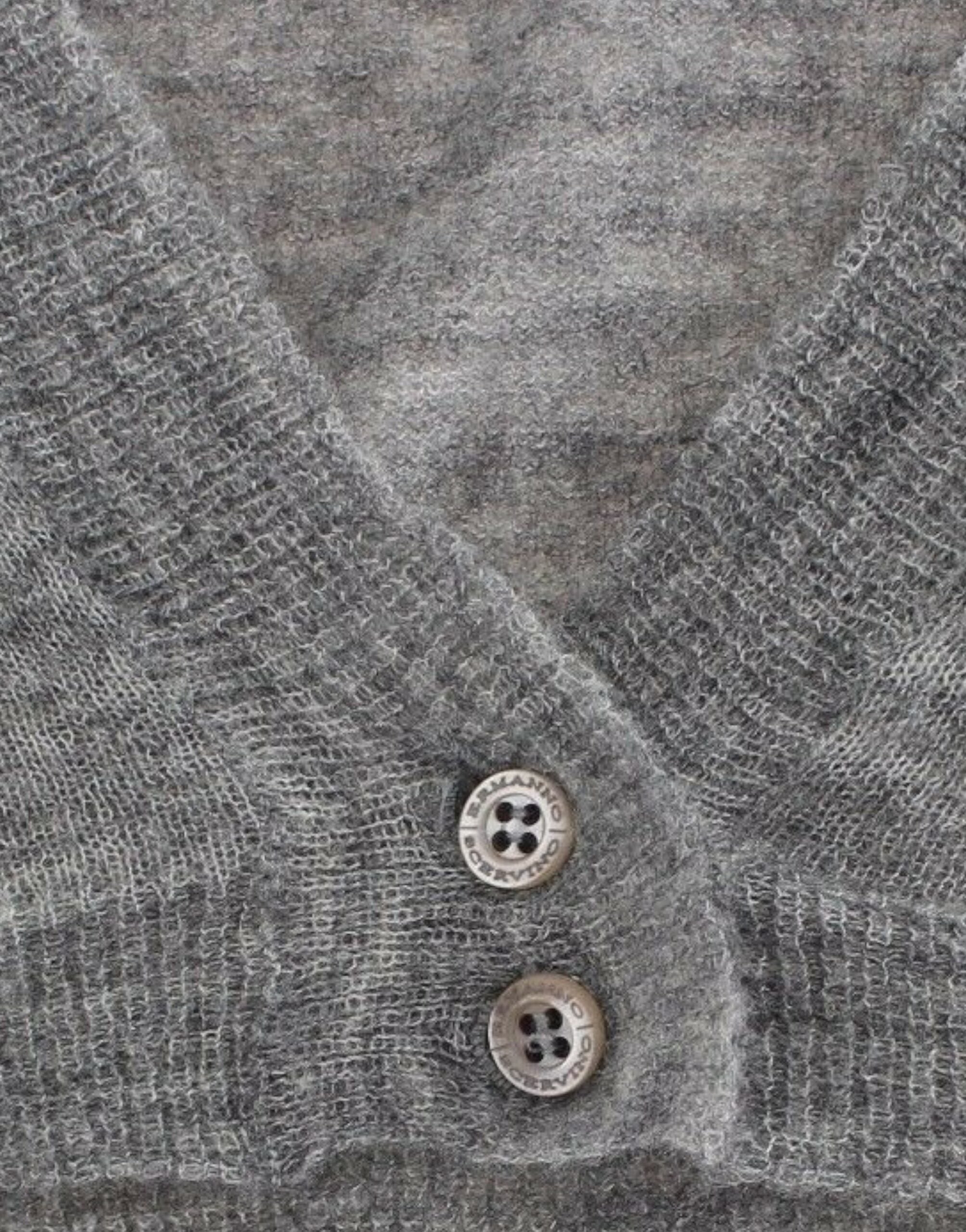 Ermanno Scervino Lingerie Knit Gray Bolero Sweater Cardigan