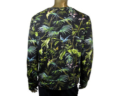 Gucci Gucci Men's Tropical Jungle Multicolor Cotton Small Sweatshirt