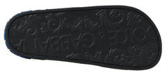 Dolce & Gabbana Black Slides Sandals Beach Saint Barth Shoes