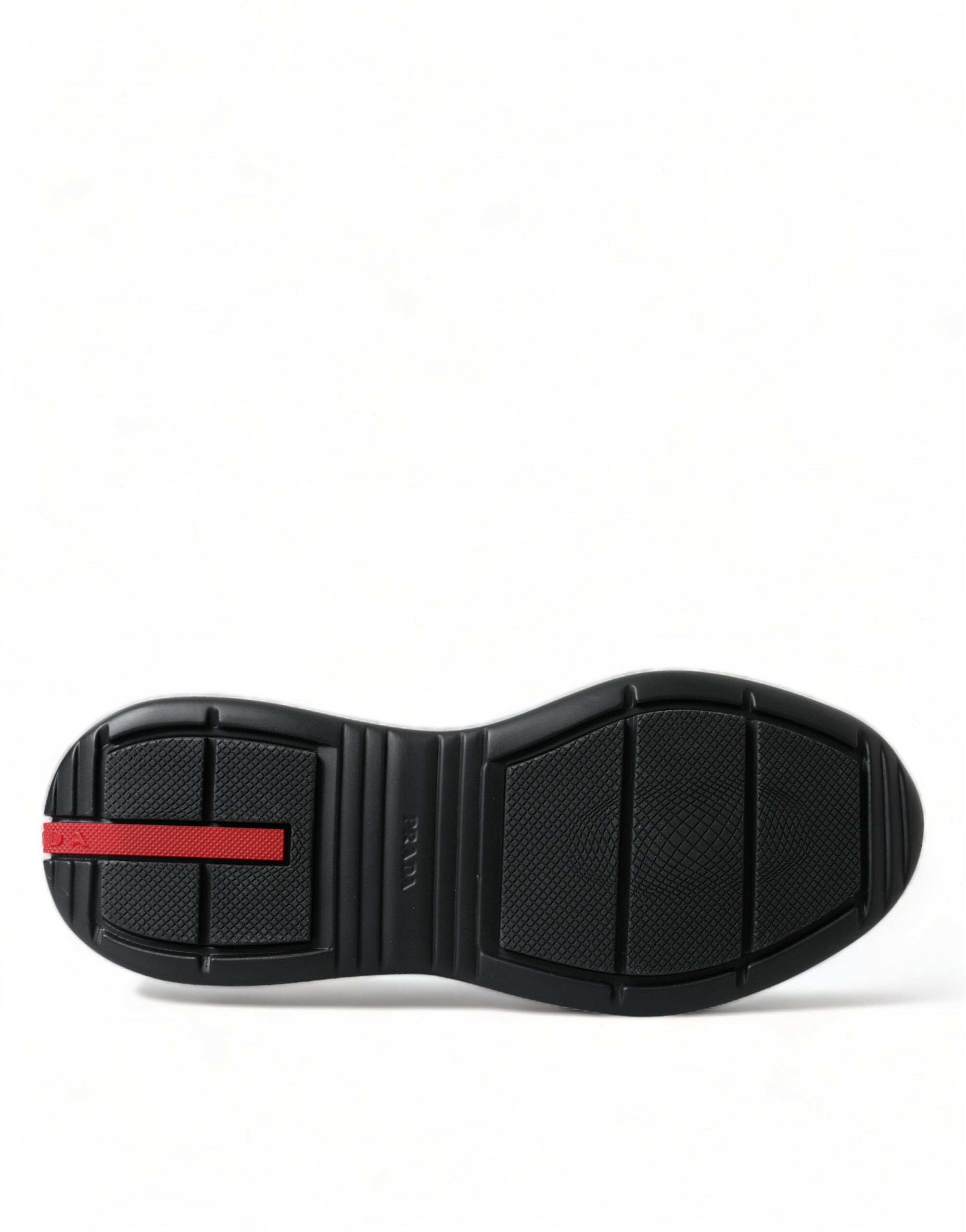 Prada Black Technical Bike Knit Slip On Men Sneakers Shoes