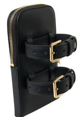 Dolce & Gabbana Elegant Leather Wristlet Clutch