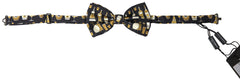 Dolce & Gabbana Elegant Black Silk Bow Tie