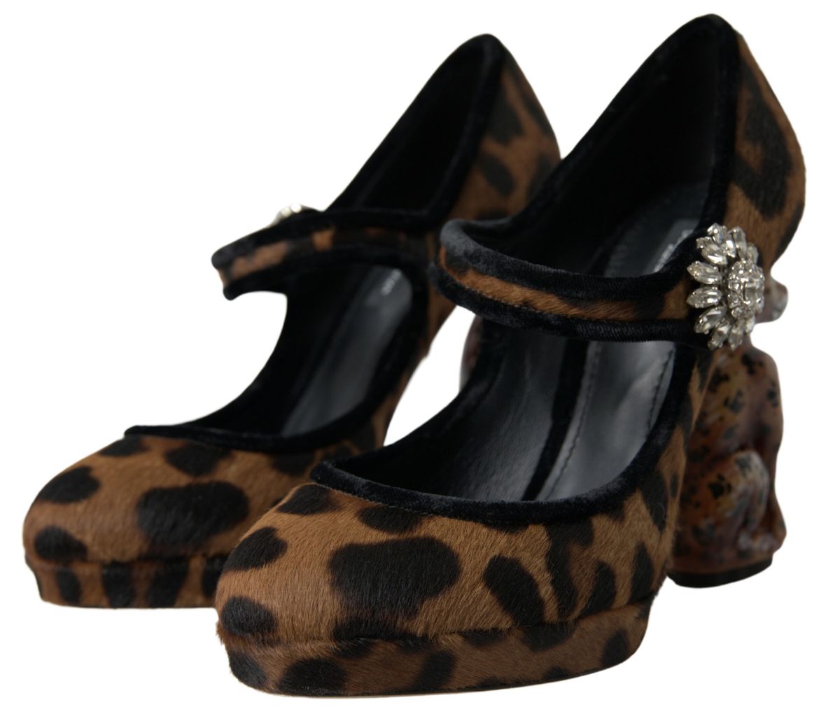 Dolce & Gabbana Elegant Leopard Heel Pumps for Chic Sophistication