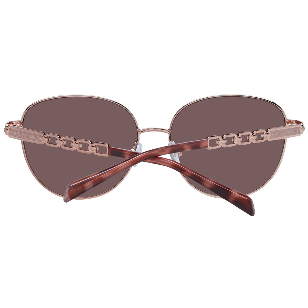 Karen Millen Rose Gold Women Sunglasses