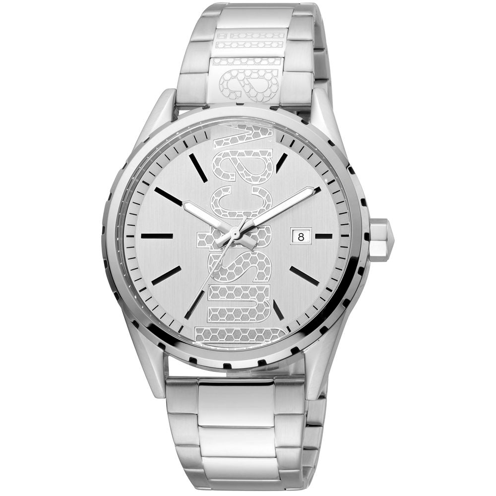 Just Cavalli Silver Men Watch