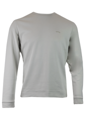 Hugo Boss Beige Cotton Round Neck Sweatshirt