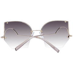 Ana Hickmann Gold Women Sunglasses