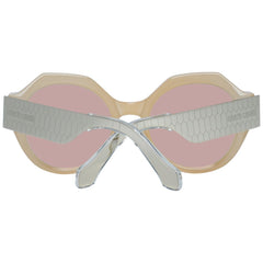 Roberto Cavalli Cream Women Sunglasses