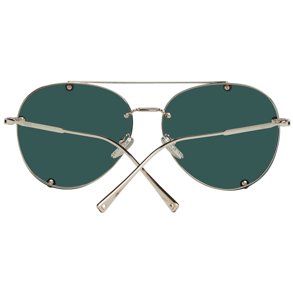 Valentino Gold Women Sunglasses