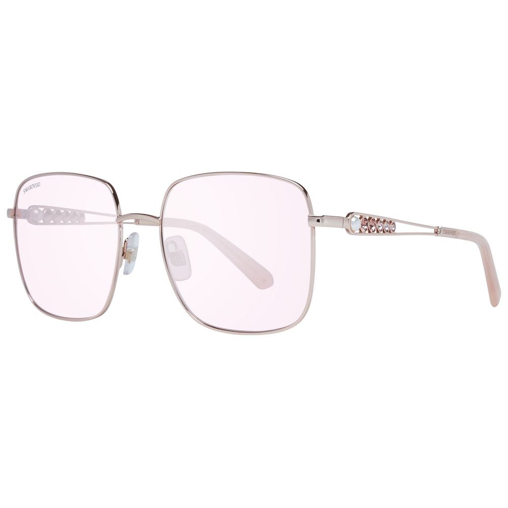 Swarovski Rose Gold Women Sunglasses