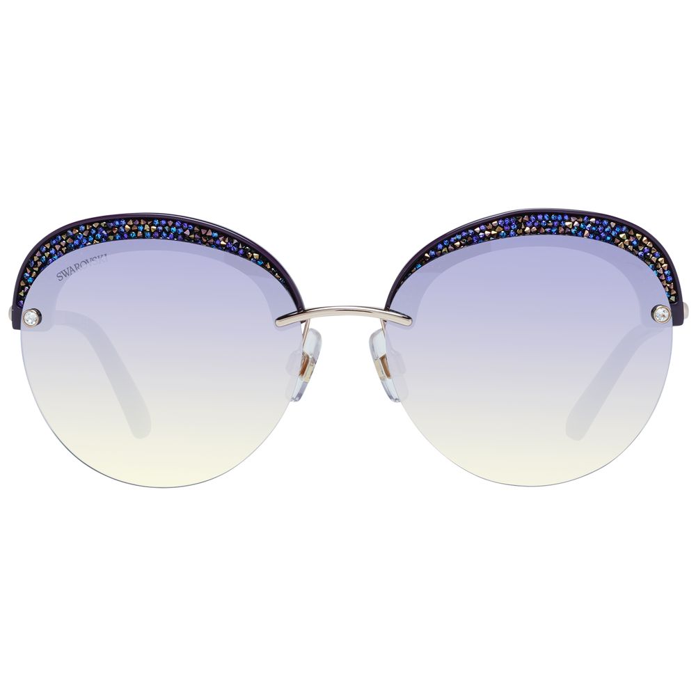 Swarovski Purple Women Sunglasses