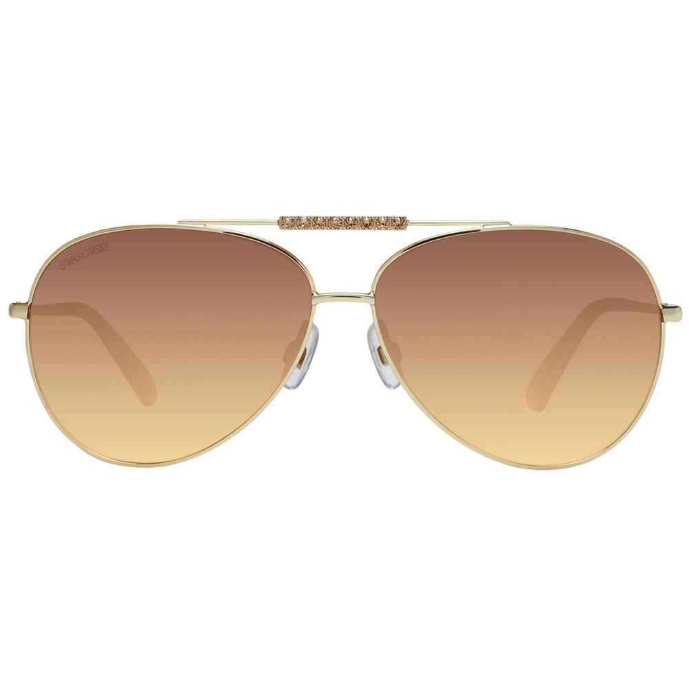 Swarovski Gold Women Sunglasses