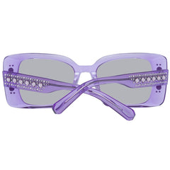 Swarovski Purple Women Sunglasses