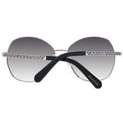 Swarovski Rose Gold Women Sunglasses