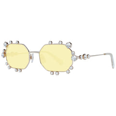 Swarovski Gold Women Sunglasses