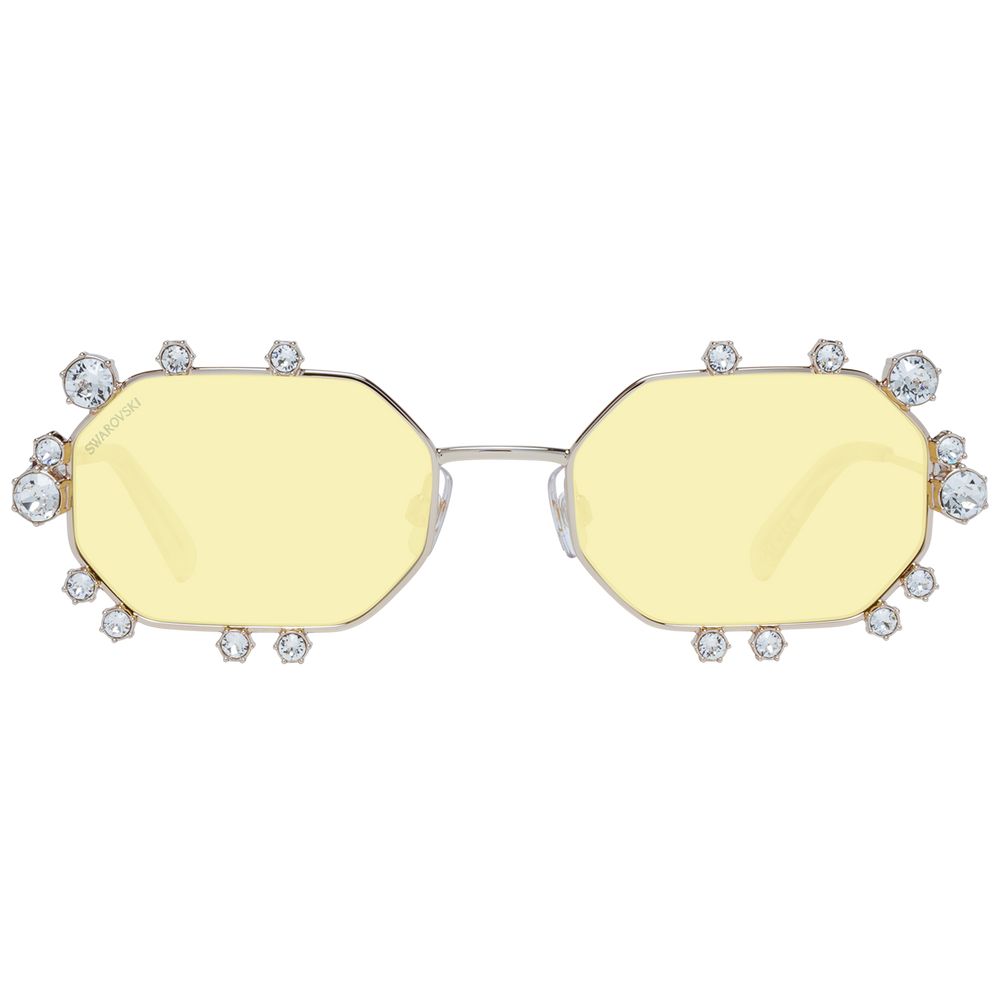 Swarovski Gold Women Sunglasses