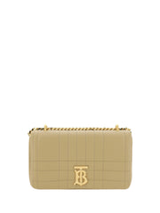 Burberry Oat Beige Leather Lola Shoulder Bag