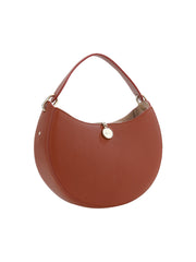 Chloé Brown Leather Small Arlène Shoulder Bag