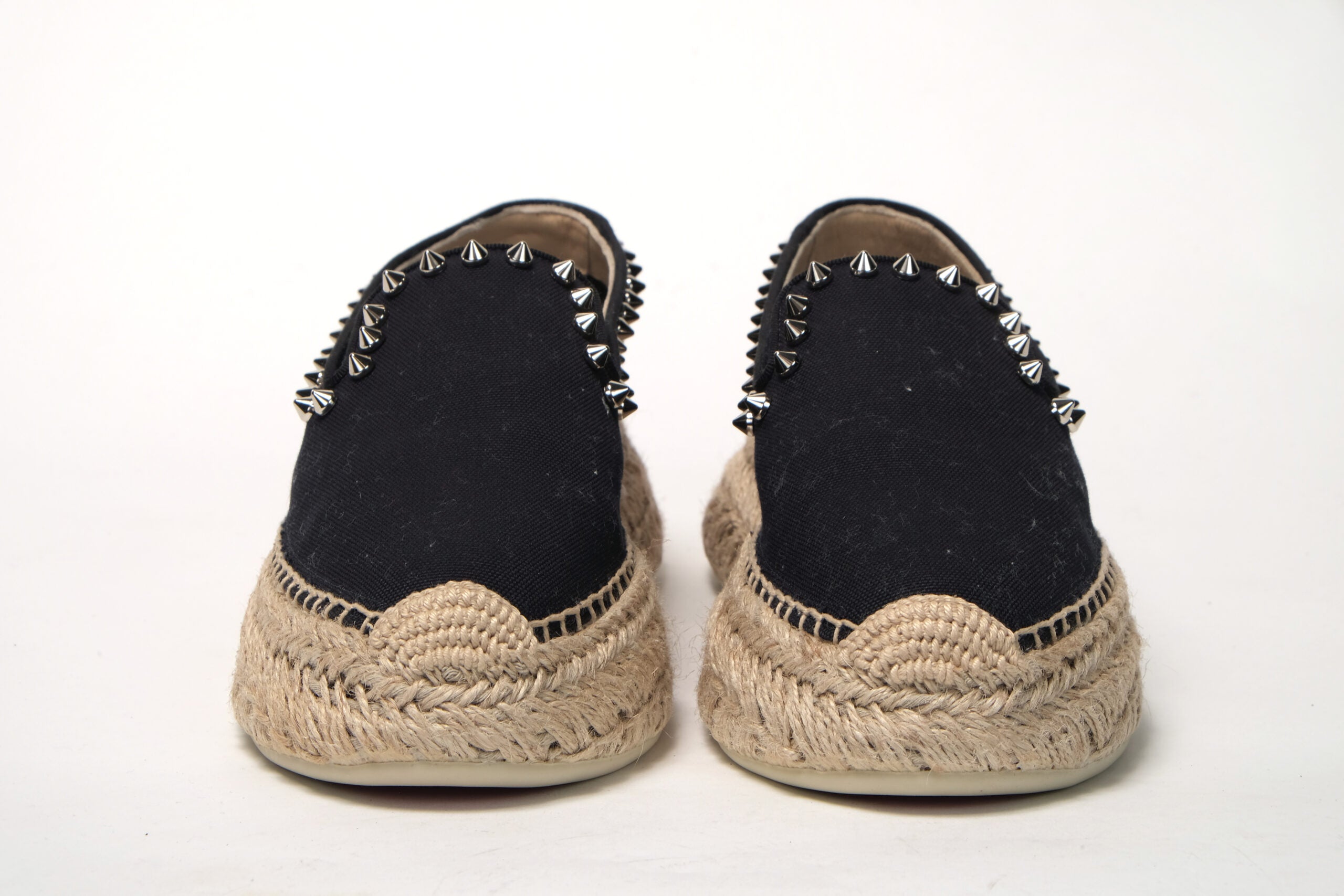 Christian Louboutin Obscur Black Platform Espadrille Espadrille Shoes